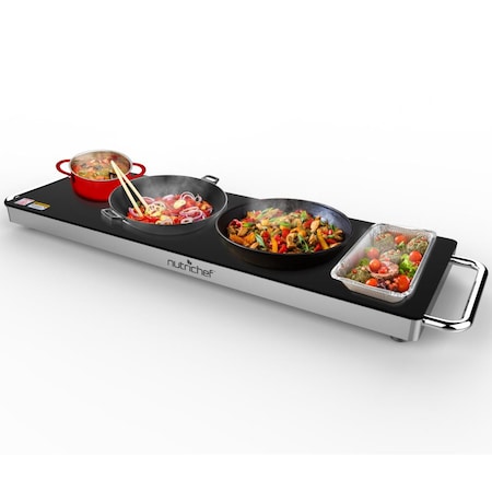 Nutrichef Electronic Warming Tray, PKWTR40 PKWTR40